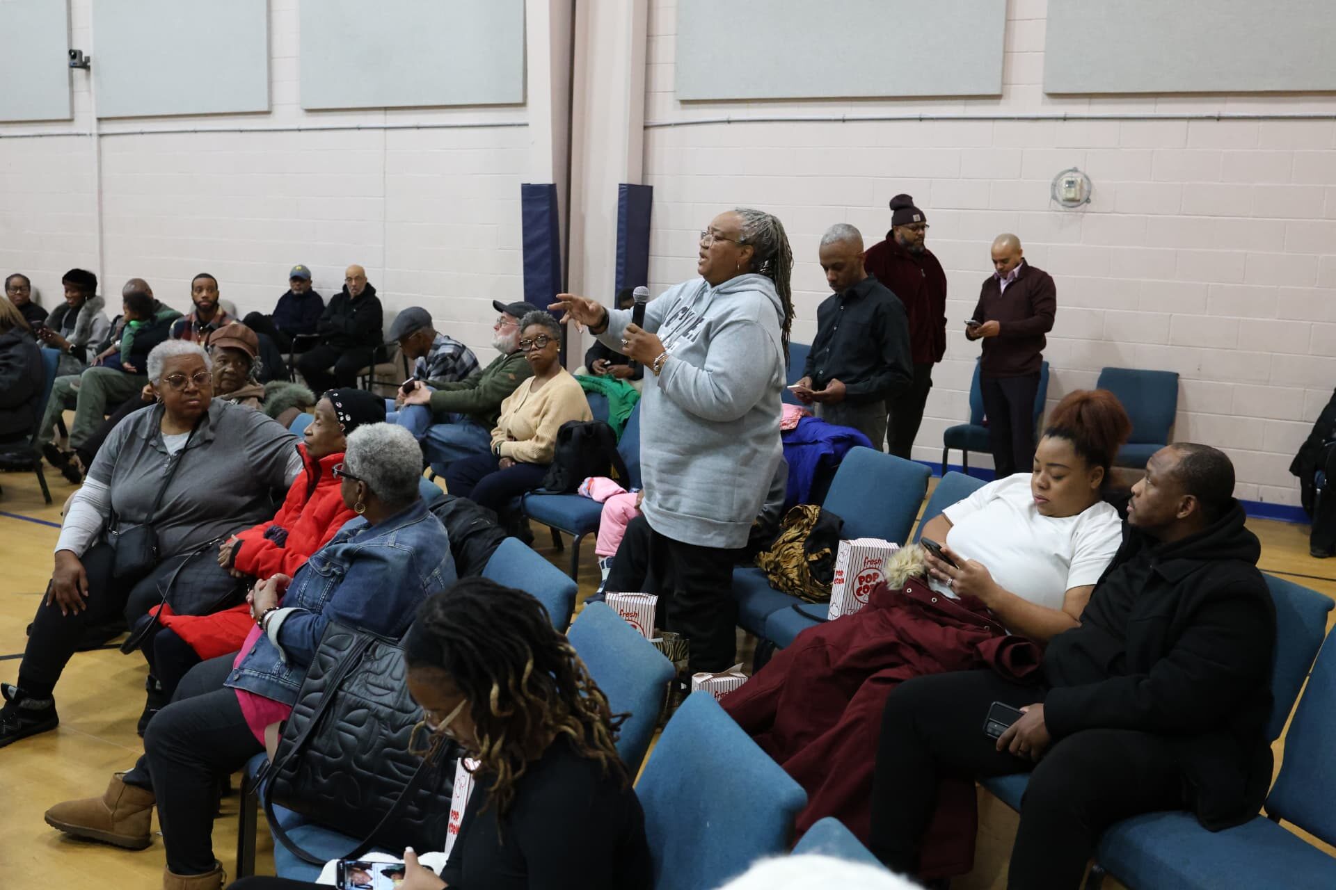Guests and community members at an ADAPT Narrative screening or event, photo 3