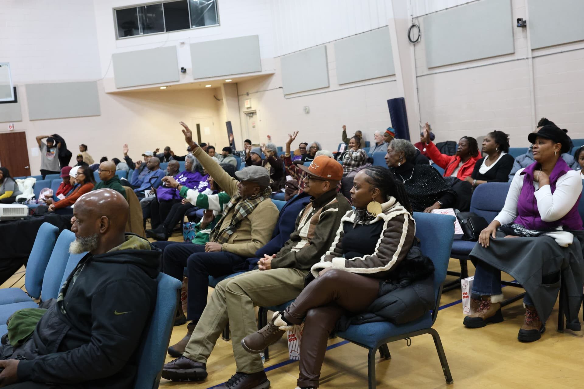 Guests and community members at an ADAPT Narrative screening or event, photo 4